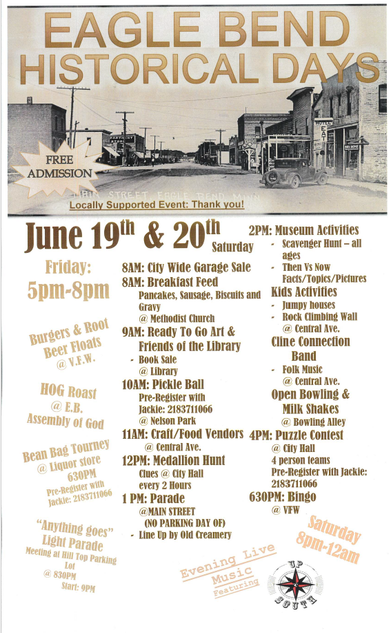 2026 Eagle Bend Days
